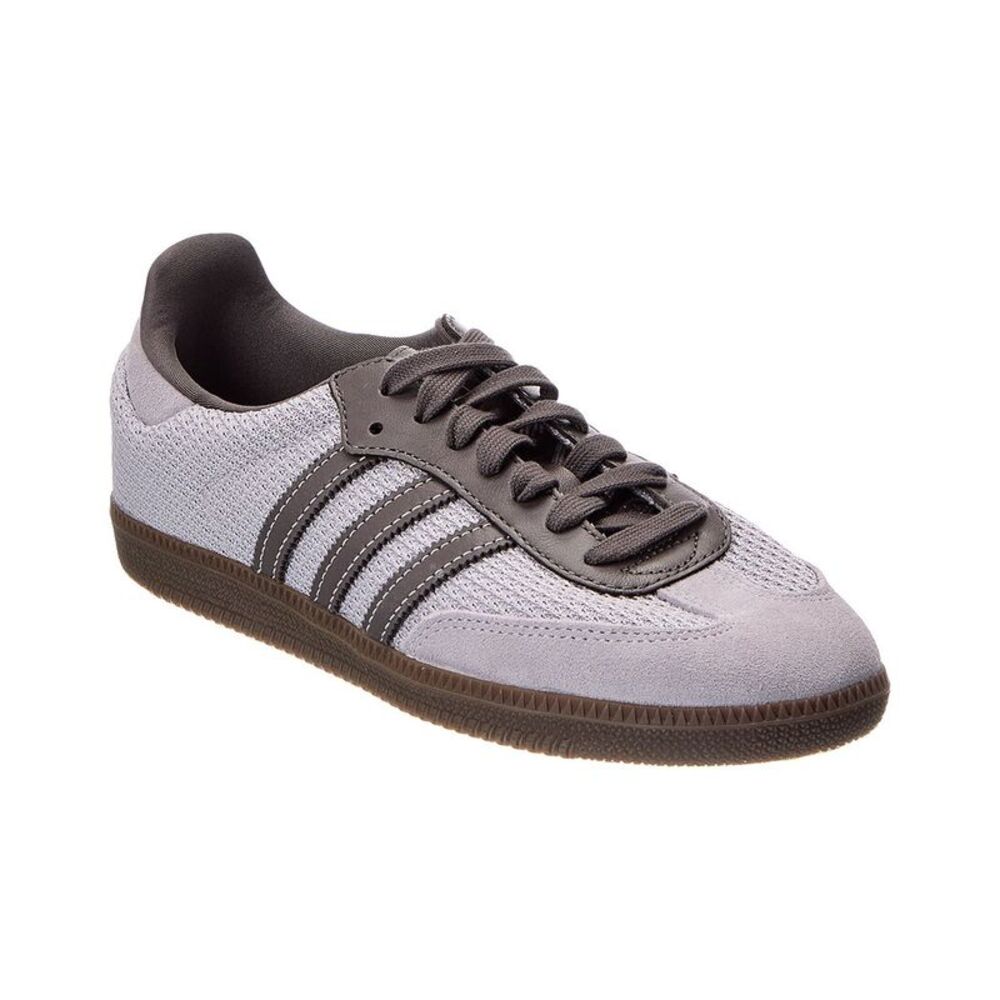 Adidas Samba Og Canvas & Leather Sneaker, Grey - Picture 1 of 5